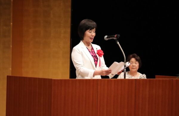 来賓祝辞　東大和市議会議長　東口正美様