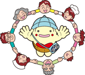 東大和社協イメージキャラクター　しゃきょうのたまちゃん